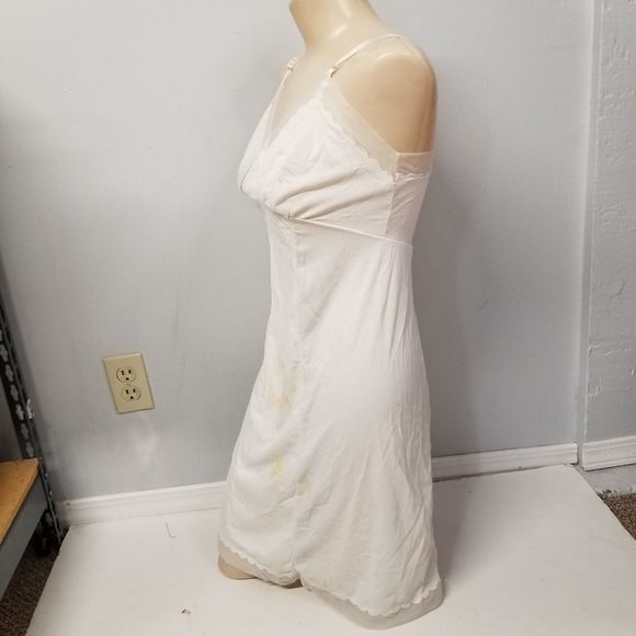 Dress Slip petite 34 cream or off white *lots of markers - Picture 7 of 7